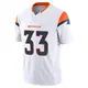 Limited White Men's Javonte Williams Denver Broncos Vapor F.U.S.E. Jersey