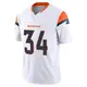 Limited White Men's JL Skinner Denver Broncos Vapor F.U.S.E. Jersey