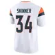 Limited White Men's JL Skinner Denver Broncos Vapor F.U.S.E. Jersey