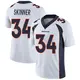 Limited White Men's JL Skinner Denver Broncos Vapor Untouchable Jersey