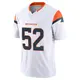 Limited White Men's Jonah Elliss Denver Broncos Vapor F.U.S.E. Jersey