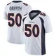 Limited White Men's Jonas Griffith Denver Broncos Vapor Untouchable Jersey