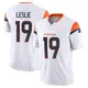 Limited White Men's Jordan Leslie Denver Broncos Vapor F.U.S.E. Jersey