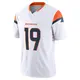 Limited White Men's Jordan Leslie Denver Broncos Vapor F.U.S.E. Jersey