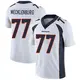 Limited White Men's Karl Mecklenburg Denver Broncos Vapor Untouchable Jersey