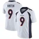 Limited White Men's Kendall Hinton Denver Broncos Vapor Untouchable Jersey