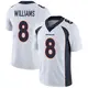 Limited White Men's K'Waun Williams Denver Broncos Vapor Untouchable Jersey