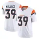 Limited White Men's Levi Wallace Denver Broncos Vapor F.U.S.E. Jersey