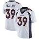 Limited White Men's Levi Wallace Denver Broncos Vapor Untouchable Jersey