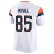 Limited White Men's Lucas Krull Denver Broncos Vapor F.U.S.E. Jersey