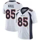 Limited White Men's Lucas Krull Denver Broncos Vapor Untouchable Jersey