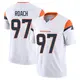 Limited White Men's Malcolm Roach Denver Broncos Vapor F.U.S.E. Jersey