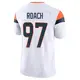 Limited White Men's Malcolm Roach Denver Broncos Vapor F.U.S.E. Jersey