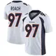 Limited White Men's Malcolm Roach Denver Broncos Vapor Untouchable Jersey