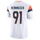 Limited White Men's Matt Henningsen Denver Broncos Vapor F.U.S.E. Jersey