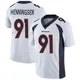 Limited White Men's Matt Henningsen Denver Broncos Vapor Untouchable Jersey