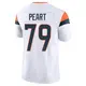 Limited White Men's Matt Peart Denver Broncos Vapor F.U.S.E. Jersey