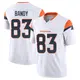 Limited White Men's Michael Bandy Denver Broncos Vapor F.U.S.E. Jersey