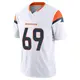 Limited White Men's Mike McGlinchey Denver Broncos Vapor F.U.S.E. Jersey