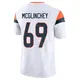 Limited White Men's Mike McGlinchey Denver Broncos Vapor F.U.S.E. Jersey