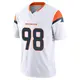 Limited White Men's Mike Purcell Denver Broncos Vapor F.U.S.E. Jersey