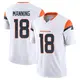 Limited White Men's Peyton Manning Denver Broncos Vapor F.U.S.E. Jersey