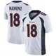 Limited White Men's Peyton Manning Denver Broncos Vapor Untouchable Jersey