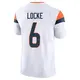 Limited White Men's P.J. Locke Denver Broncos Vapor F.U.S.E. Jersey