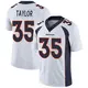 Limited White Men's Reese Taylor Denver Broncos Vapor Untouchable Jersey