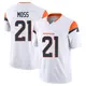 Limited White Men's Riley Moss Denver Broncos Vapor F.U.S.E. Jersey