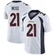 Limited White Men's Riley Moss Denver Broncos Vapor Untouchable Jersey