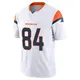 Limited White Men's Shannon Sharpe Denver Broncos Vapor F.U.S.E. Jersey