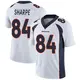 Limited White Men's Shannon Sharpe Denver Broncos Vapor Untouchable Jersey