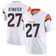 Limited White Men's Steve Atwater Denver Broncos Vapor F.U.S.E. Jersey