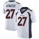 Limited White Men's Steve Atwater Denver Broncos Vapor Untouchable Jersey