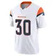 Limited White Men's Terrell Davis Denver Broncos Vapor F.U.S.E. Jersey