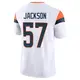 Limited White Men's Tom Jackson Denver Broncos Vapor F.U.S.E. Jersey