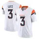 Limited White Men's Wil Lutz Denver Broncos Vapor F.U.S.E. Jersey