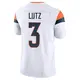 Limited White Men's Wil Lutz Denver Broncos Vapor F.U.S.E. Jersey