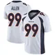 Limited White Men's Zach Allen Denver Broncos Vapor Untouchable Jersey