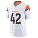 Limited White Men's Zach Cunningham Denver Broncos Vapor F.U.S.E. Jersey