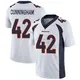 Limited White Men's Zach Cunningham Denver Broncos Vapor Untouchable Jersey