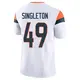 Limited White Youth Alex Singleton Denver Broncos Vapor F.U.S.E. Jersey