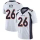 Limited White Youth Devon Key Denver Broncos Vapor Untouchable Jersey