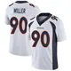 Limited White Youth Jordan Miller Denver Broncos Vapor Untouchable Jersey