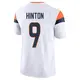 Limited White Youth Kendall Hinton Denver Broncos Vapor F.U.S.E. Jersey