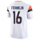 Limited White Youth Troy Franklin Denver Broncos Vapor F.U.S.E. Jersey