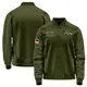 Olive Men's Denver Broncos Salute to Service Sideline Performance Jacket